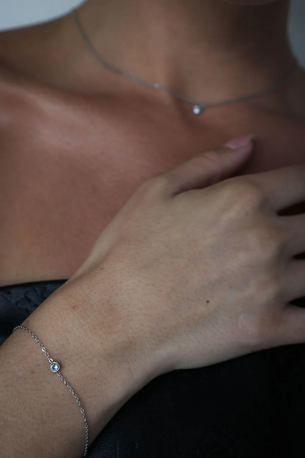 Ketting Charlotte zilver - Image 3