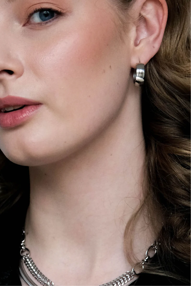 Oorbellen Chantal zilver - Image 2
